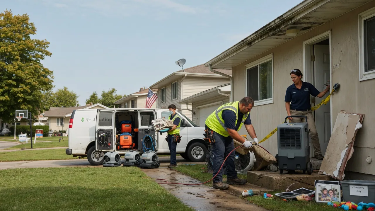 Water Damage Restoration in Gueydan, LA near me